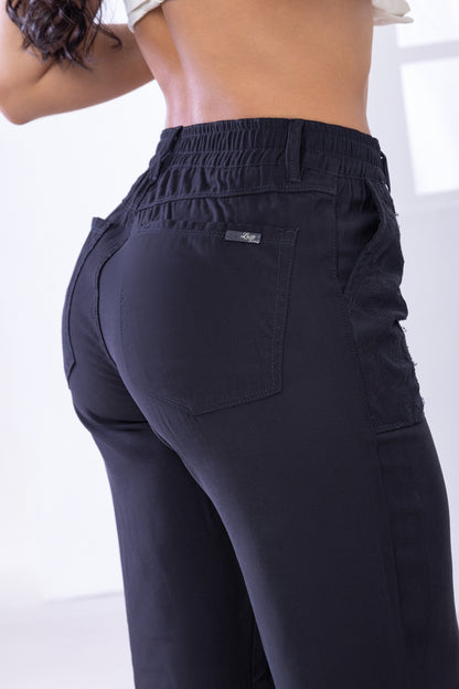 PANTALÓN ENCAJE BOLSILLOS